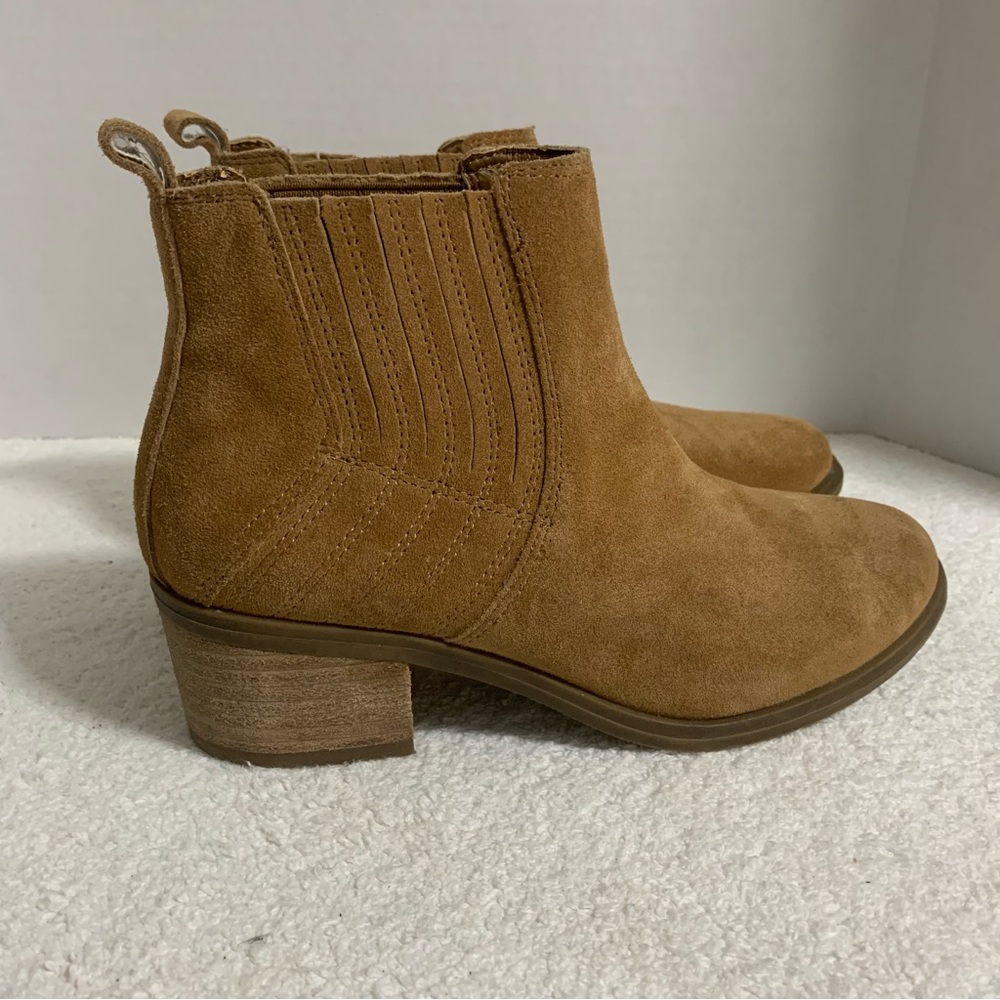 Franco Fortini Womens Darcie Upper Leather Ankle Boots‎ Size 6.5